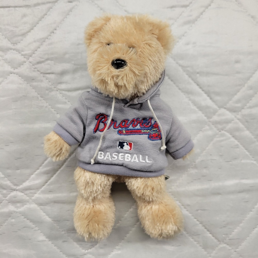 Forever Collectibles Atlanta Braves bear plush MLB
